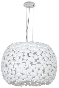 Φωτιστικό Οροφής Dioniso I-DIONISO-S65-BCO 5xE27 Φ65cm 147cm White Luce Ambiente Design Metal