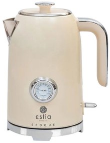 ESTIA ΒΡΑΣΤΗΡΑΣ RETRO EPOQUE ΑΝΟΞΕΙΔΩΤΟΣ 2200w 1.7lt ΚΡΕΜ