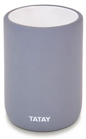 Ποτήρι Οδοντόβουρτσας Tatay Soft Grey