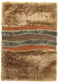 Σετ Ταπέτα 3τμχ White Tie 003 BROWN Royal Carpet &#8211; SET070(2×140,1×240) 70X520