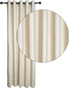 Κουρτίνα (140x270) Με Τρουκς Das Home 2257 Beige