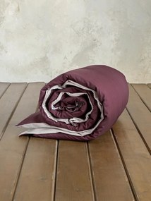 ΠΑΠΛΩΜΑΤΟΘΗΚΗ ΓΙΓΑΣ 240x260cm NIMA - COLORS OAT BEIGE / DEEP BORDEAUX