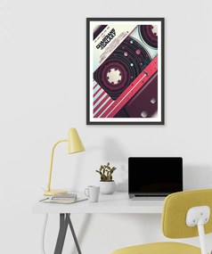 Πόστερ &amp;  Κάδρο Guardians of the Galaxy MV008 22x31cm Μαύρο Ξύλινο Κάδρο (με πόστερ)