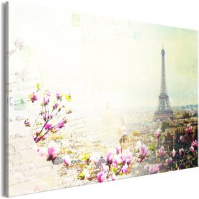 Πίνακας - Postcards from Paris (1 Part) Wide 120x80