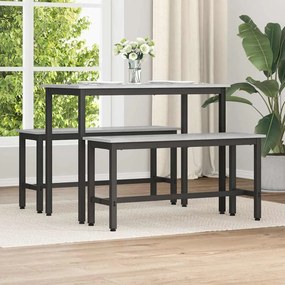 vidaXL Καθιστικό Σαλονιού 100 x 32,5 x 48,5 εκ. 2 τμχ.