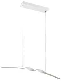 Φωτιστικό Κρεμαστό Reality Lighting -RL GINKO R35791131 Λευκό Ματ (White Mat) 4000K