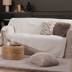 Ριχτάρι Vanjel Ecru Nef-Nef Two-seater 150x250cm Πολυέστερ