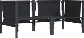 vidaXL Εξωτερικά Έπιπλα 2 Τεμάχιο Ανθρακί 80 x 80 x 71 cm Ατσάλι