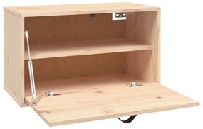 vidaXL Ντουλάπι Τοίχου 60 x 30 x 35 εκ από Μασίφ Ξύλο Πεύκου
