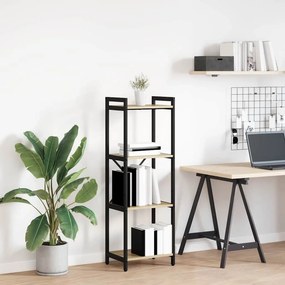 vidaXL Ράφι Βιβλίων Δρύς Sonoma 40 x 30 x 119 εκ Επεξεργασμένο ξύλο