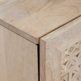 vidaXL Πλαϊνό γραφείο Λευκό που έχει υποστεί λεύκανση 40 x 33 x 75 εκ.