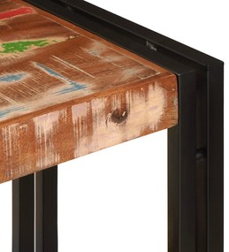 vidaXL Τραπέζι Κονσόλας 160x33x75 εκ Μασίφ Ξύλο Ανάκτηση