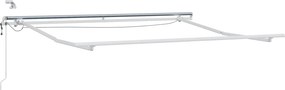 vidaXL Ηλεκτρική τέντα με LED και αισθητήρα 4 x 3,5 m