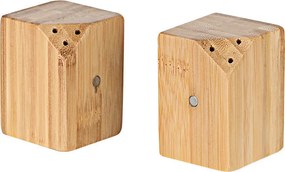 Αλατοπίπερο (Σετ) Με Μαγνήτη Estia Bamboo Essentials 01-19730