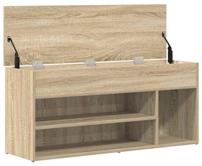 ΠΑΓΚΟΣ ΠΑΠΟΥΤΣΙΩΝ  SONOMA OAK 102X30,5X45 CM ΚΑΤΑΣΚΕΥΑΣΜΕΝΟ ΞΥΛΟ 859138