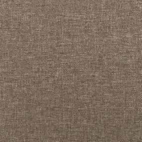 vidaXL Κεφαλάρια Ύφασμα 144x5x78/88 εκ. Taupe