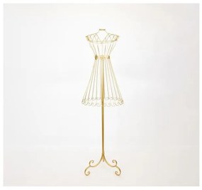 Διακοσμητικό Μπούστο Σε Βάση 40.5x35.5x142cm 752-28570 Estheti-752-28570-Χρυσό 752-28570