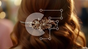 Intra Συλλεκτικό Ξύλινο Παζλ Plywood 4mm - Γυναίκα με κόκκινα μαλλιά και διακοσμητικό κεφαλάκι Σε Ξύλινο Κουτί - Διαστάσεις Puzzle: 10x10 cm – 25 κομμάτια