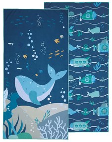 Παιδική Πετσέτα Θαλάσσης Microfiber 2 Όψεων (70x140) Kentia Versus Float 255