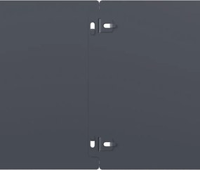 vidaXL Περιφράξεις γκαζόν 30 τεμάχια Ανθρακί από χάλυβα ψυχρής έλασης