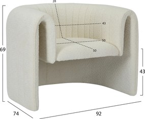 ΠΟΛΥΘΡΟΝΑ RIKER HM9682.04 ΜΕΤΑΛΛΙΚΟΣ ΣΚΕΛΕΤΟΣ-ΛΕΥΚΟ ΜΠΟΥΚΛΕ ΥΦΑΣΜΑ 92x74x69Υεκ.