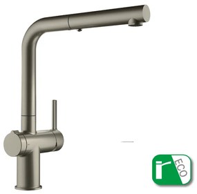Franke Active Twist Ντους Decor Steel Αναμεικτική μπαταρία Κουζίνας 50mm