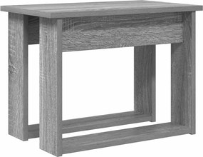 vidaXL Σετ Τραπεζιού Για Καφέ 2 pcs Γκρίζο Σονομα 50 x 52 x 42 εκ