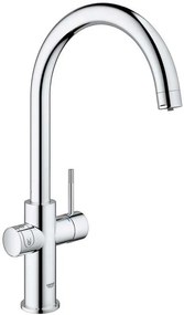 Μπαταρία κουζίνας Grohe Blue Home II με φίλτρο και ψύκτη