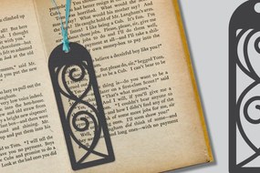 Σετ των 2 Intra απο ξύλο plywood 3mm-4mm πάχος Σελιδοδείκτης Δίασταση 10x20 cm INTRAFABR-116615187