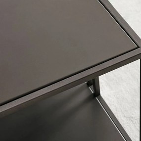 Coffee Table Uranüs - Black Chipboard Black