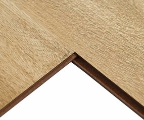 vidaXL Παρκέ δάπεδο Ρουστίκ Καφέ 101 x 20 x 0,8 cm 5 τμχ.