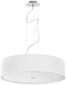 Φωτιστικό Οροφής VIviane III 6772 White Nowodvorski Metal, Glass, Fabric