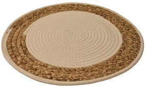 Σουπλά 00.06.67428 Φ40cm Natural-White Cotton,Wicker