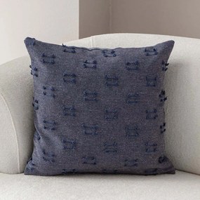 Μαξιλαροθήκη Διακοσμητική Tuffet 881PCR1651 Blue Aberto Design 43X43 Πολυέστερ