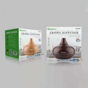 Qiaoyang Αρωματικός διαχύτης με LED χρώματα- Συσκευή Αρωματοθεραπείας &amp; Υγραντήρας QA-SX106