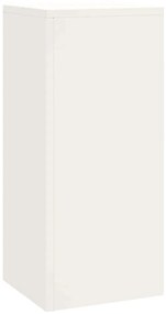 vidaXL Στήριξη φυτών 3 pcs Λευκό 24 x 24 x 75 εκ. Ατσάλι