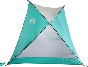 vidaXL Σκηνή Παραλίας Πράσινο Θάλ. 274x178x170/148εκ. Πολυεστέρας 185T