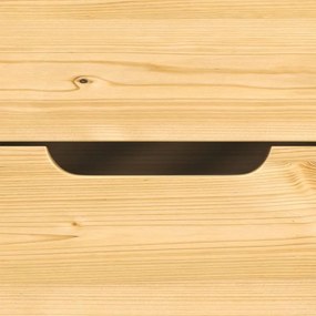 vidaXL Καναπές Κρεβάτι 2 Συρτ. IRUN 90x200εκ. Μασίφ Ξύλο Πεύκου