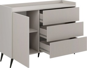 Μπουφές Ademo 1D 3S - 126.00Χ41.00Χ92.00cm