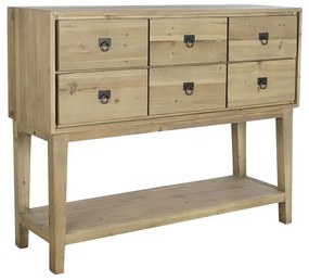 Έπιπλο Εισόδου DKD Home Decor Καφέ 140 x 40 x 110 cm