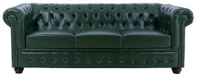 ΚΑΝΑΠΕΣ 3ΘΕΣΙΟΣ T.CHESTERFIELD HM3009.08 ΤΕΧΝΟΔΕΡΜΑ ΚΥΠΑΡΙΣΣΙ 208x90x73 εκ.