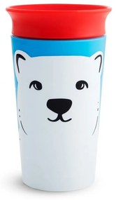 Ποτήρι Παιδικό Miracle Sippy Cup Polar Bear 266ml White-Blue Munchkin 266ml Plastic