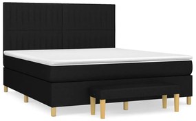 ΚΡΕΒΑΤΙ BOXSPRING ΜΕ ΣΤΡΩΜΑ ΜΑΥΡΟ 160X200 ΕΚ. ΥΦΑΣΜΑΤΙΝΟ 3137327