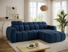 Γωνιακός καναπές Comfora-Μπλε-Δεξιά