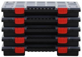 vidaXL Κουτιά Ταξινόμησης 5 τεμ. 40 x 30 x 5 εκ. από Πολυπροπυλένιο