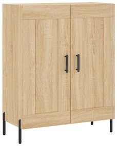 vidaXL Ντουλάπι Sonoma δρυς 69,5 x 34 x 180 εκ. από Επεξεργασμένο Ξύλο