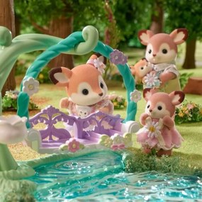 Αρθρωτό Σχήμα Sylvanian Families Ciervo bebé y columpio Zώα