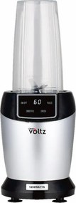 Nutri Blender Oliver Voltz OV51162FS, 1200W, 2 μπολ, 1 λίτρο/800 ml, χωρίς BPA, οθόνη LED, Ασημί