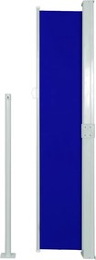 vidaXL Σκίαστρο Βεράντας Πλαϊνό Συρόμενο Μπλε 160 x 300 εκ.