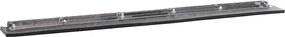 vidaXL Κεφαλή Σκουπίσματος Δαπέδου 45x122,5 εκ. Ατσάλι/Καουτσούκ